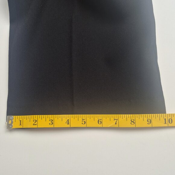 Zara high flare black pants, polyester, XS - Picture 4 of 6